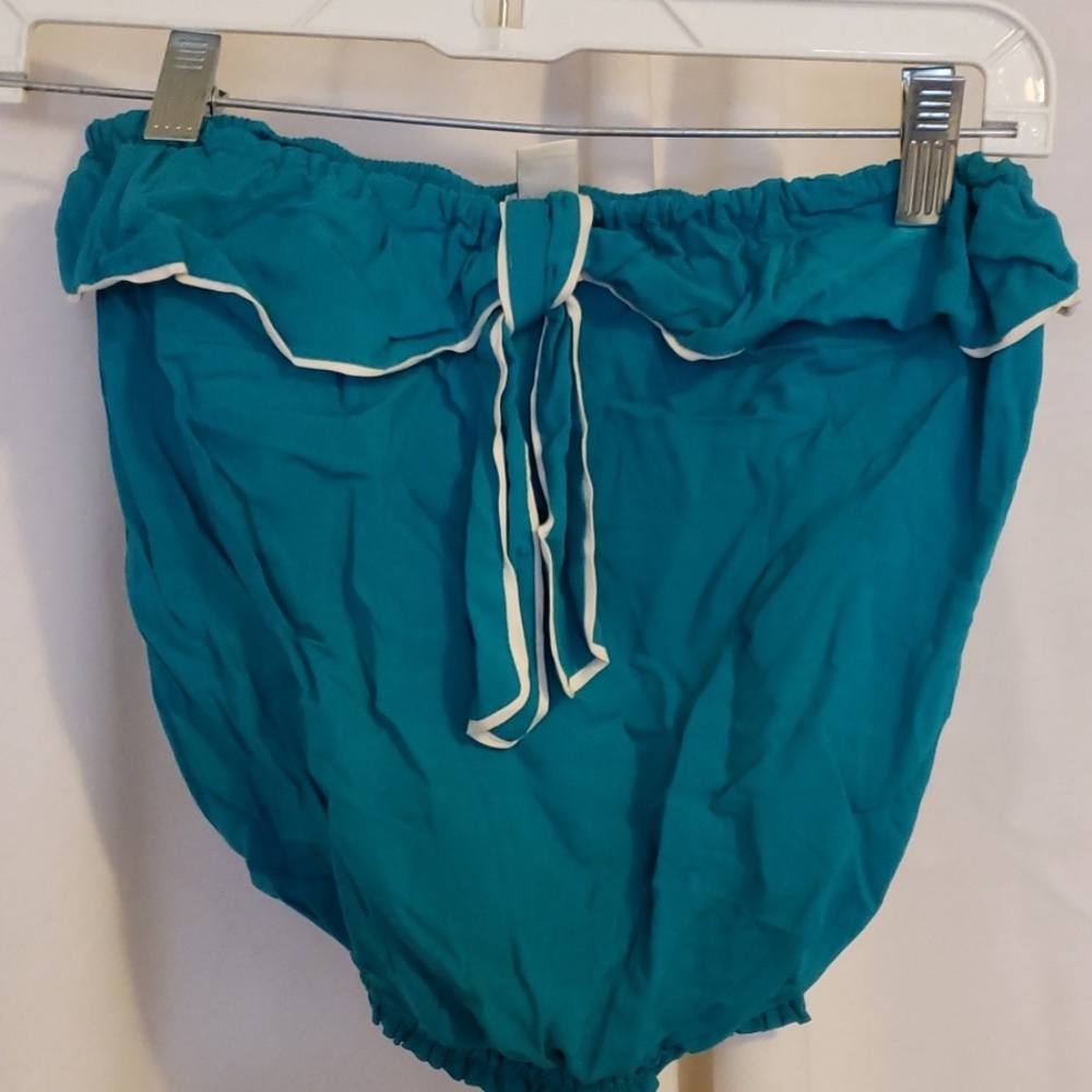 Teal tube top